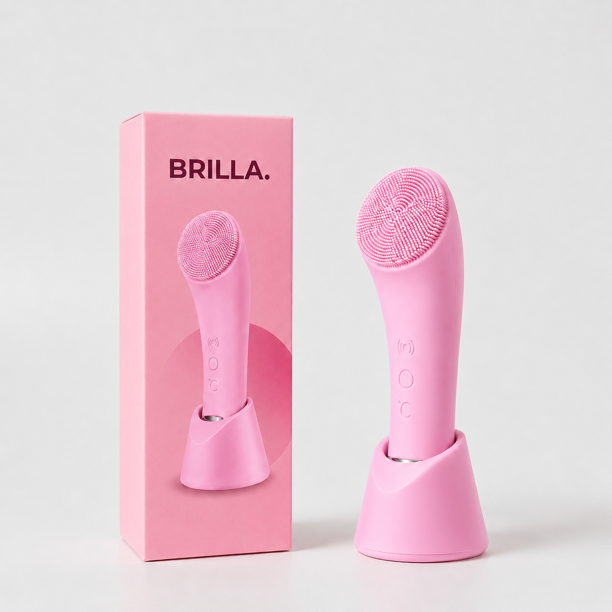 Cepillo Limpiador Facial con Calor Brilla™