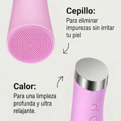 Cepillo Limpiador Facial con Calor Brilla™