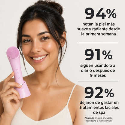 Cepillo Limpiador Facial con Calor Brilla™